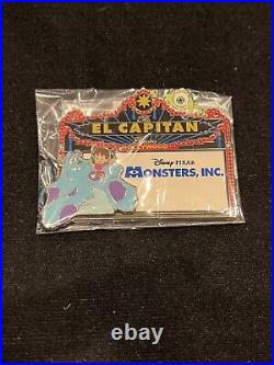 Disney Pin Lot Monsters Inc. EL Capitan Marquee LE 500 DSSH DSF (ARTIST PROOF)
