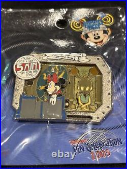 Disney Pin Lot WedWay People Mover Minnie Mouse Slider Artist Choice LE 1500 WDW