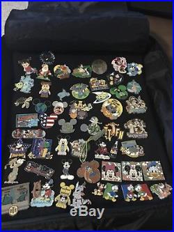 Disney Pin Lot from my personal collection over 375 pins, 2 carriers & 2 guides