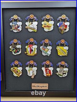 Disney Pin Trading 10th Anniversary Tribute Collection FULL SET LE 1000 RARE HTF