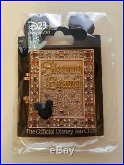 Disney Pin VHTF D23 Sleeping Beauty Storybook Princess Aurora Jumbo Book Archive
