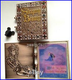 Disney Pin VHTF D23 Sleeping Beauty Storybook Princess Aurora Jumbo Book Archive