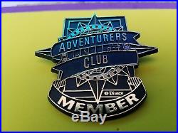 Disney Pin Vintage Walt Disney World Adventures Club Member