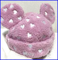 Disney Pink Heart Fluffy Boa Cap 58cm with Tag, Theme Park Accessory Disney Pink Heart Fluffy Boa Cap 58cm with Tag, Theme Park Accessory