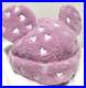 Disney Pink Heart Fluffy Boa Cap 58cm with Tag, Theme Park Accessory