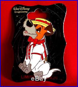 Disney Pins 2016 WDI Dapper Dans Dogs Oliver and Company Rare Pin Set & 2017 Map