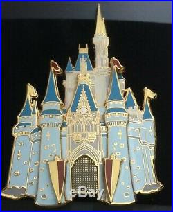 Disney Pins Castle Pin WDW Walt Disney World Cast 3D Jumbo Pin LE RARE