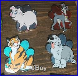 Disney Pins Fairy Tails Pin Event Complete Mystery Set 16 Pin Set With Chasers