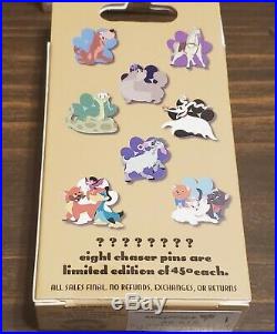 Disney Pins Fairy Tails Pin Event Complete Mystery Set 16 Pin Set With Chasers