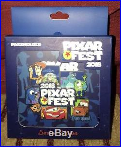 Disney Pixar Fest 2018 Limited Edition of 1000 Annual Passholder Jumbo Pin