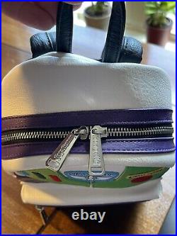 Disney Pixar Theme Parks Loungefly Mini Backpack Buzz Lightyear