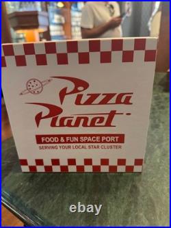 Disney Pizza Planet Crystal Art Sculpture by Arribas Cristal Arts for Theme Park