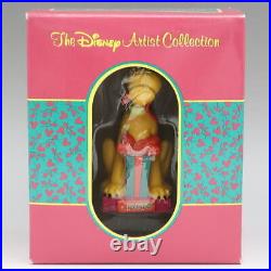 Disney Pluto Artist Collection Ornament Gift USA Disney Theme Park 1990s with Box