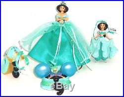 Disney Princess Jasmine Shoe Mouse Hat Gown Figurine Ornament Theme Parks Lot 4