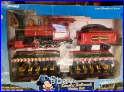 Disney Railroad Train Set with Mickey & Friends Figures, Theme Park Collection