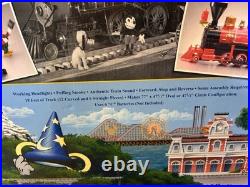 Disney Railroad Train Set with Mickey & Friends Figures, Theme Park Collection Disney Railroad Train Set with Mickey & Friends Figures, Theme Park Collection
