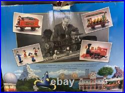Disney Railroad Train Set with Mickey & Friends Figures, Theme Park Collection