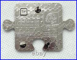 Disney Rare LE 350 Puzzle Complete 10 Pin Set Mickey Holiday Xmas Mystery 2023
