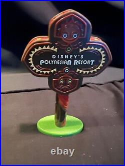 Disney Rare Theme Park Collection Polynesian Resort Sign Monorail Accessory