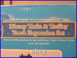 Disney Red Car Trolly, Remote Control Playset, With Track Expansion Set