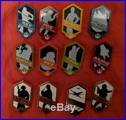 Disney Rise of the Resistance Set 12 Pins Star Wars LE 250 Mystery Galaxy's Edge