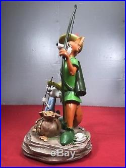 Disney Robin Hood & Skippy 40th Anniversary Theme Park Figure By Costa Alavezos