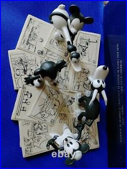 Disney STEAMBOAT WILLIE Figural MODEL SHEET Figurine Mickey Mouse LE BOX COA