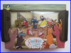 Disney Snow White 80th Anniversary Seven Dwarfs LE 300 Pin Box Set