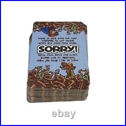 Disney Sorry Splash Mountain Board Game Theme Park Edition Complete Brer Rabbit