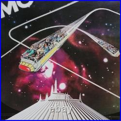Disney Space Mountain Poster Print Space Theme Multicolor Amusement Park