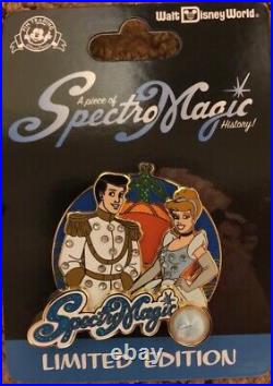 Disney SpectroMagic Parade Piece of History Cinderella & Prince Charming Pin LE