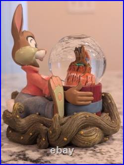 Disney Splash Mountain Br'er Rabbit Snow Globe Magic Kingdom Theme Parks Rare
