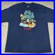 Disney Splash Mountain’Yer Gonna Git Wet’ Y2K Theme Park T Shirt Blue 2XL EUC