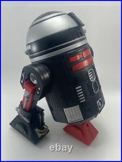 Disney Star Wars Galaxy's Edge R2 Droid Depot Blk with Remote 12 With Backpack