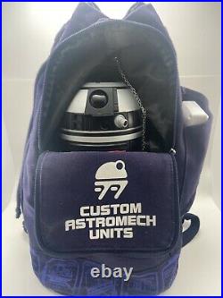 Disney Star Wars Galaxy's Edge R2 Droid Depot Blk with Remote 12 With Backpack