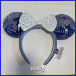 Disney Star Wars Hoth Minnie Headband White Snow Theme Used