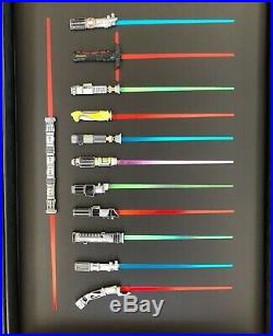 Disney Star Wars Lightsaber Limited Edition Pin Set IN HAND