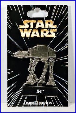 Disney Star Wars Pin Of The Month Vehicles Series AT AT Hinged Pin LE 6000 NEW