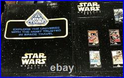Disney Star Wars Weekends 2011 Star Tours Boxed Pin Set Le 300 Pin Set New