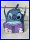 Disney Stitch Backpack Loungefly Style 12×9 inches Used Japan