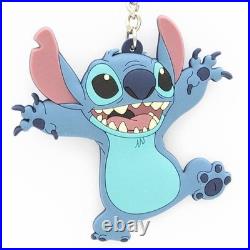 Disney Stitch Flat Keychain USA Disney Theme Park 2019 New