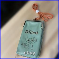 Disney Stitch Lilo & wallet with accessories, mint green