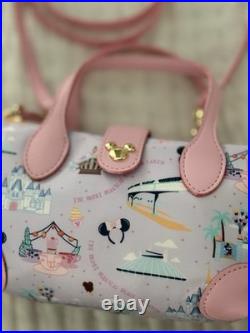 Disney Stoney Clover Minnie Mouse Pink Small Theme Park Icons Pouchette 2025