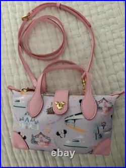 Disney Stoney Clover Minnie Mouse Pink Small Theme Park Icons Pouchette 2025