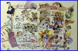 Disney Store Japan JDS LE 200 Framed Pin Mickey & Minnie Memories of 80 Years