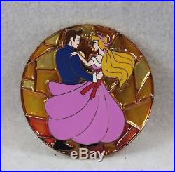 Disney Store Shopping LE 100 Pin Stained Glass Enchanted Princess Prince Giselle