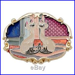 Disney Store VHTF LE 500 Pin SI and AM Portrait Siamese Cats Lady & the Tramp