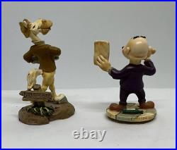 Disney The Wind in the Willow Pewter Figurine Set Adventure of Ichabod &MR. Toad