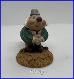 Disney The Wind in the Willow Pewter Figurine Set Adventure of Ichabod &MR. Toad
