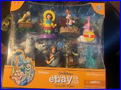 Disney Theme Park Character Collectible Figures Set Splash Mtn. Haunted Mansion